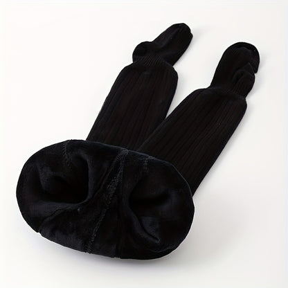 A Pair of Thickened And Warm Tights for Girls, Suitable for Infants to Wear Outside During Winter to Keep Warm