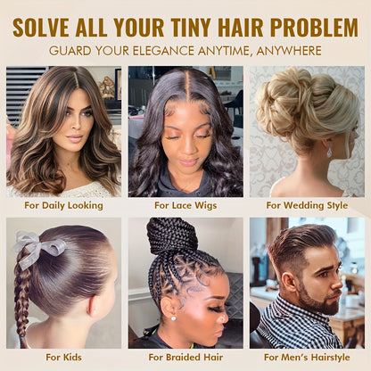 Pomade Stick for Controlling Flyaways, a Wax Stick Gel for Wig Edges, And a Non-Greasy Styling Wax for Texture, Shaping, And Smoothing Frizz (16G)