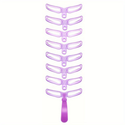 Eyebrow Shaping Template Helper Kit Grooming Card Eyebrow Defining Makeup Tool