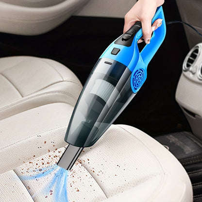 Car Vacuum Cleaner, Handheld Mini 12V Vehicle Vacuum with High Power Suction and Large Capacity, for Cleaning Car Grooves, Crevices, and Pet Hair (Cat/Dog Hair)
