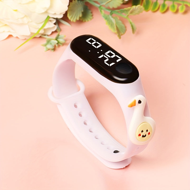 LED Electronic Watch - Cute Cartoon M3 Figure Wristband Creative Gift Figurine