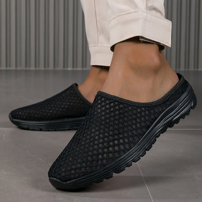 Lightweight Breathable Summer Slip-On Casual Shoes with a Closed Toe Design for Easy Wear., Women Shoes, Sneakers
