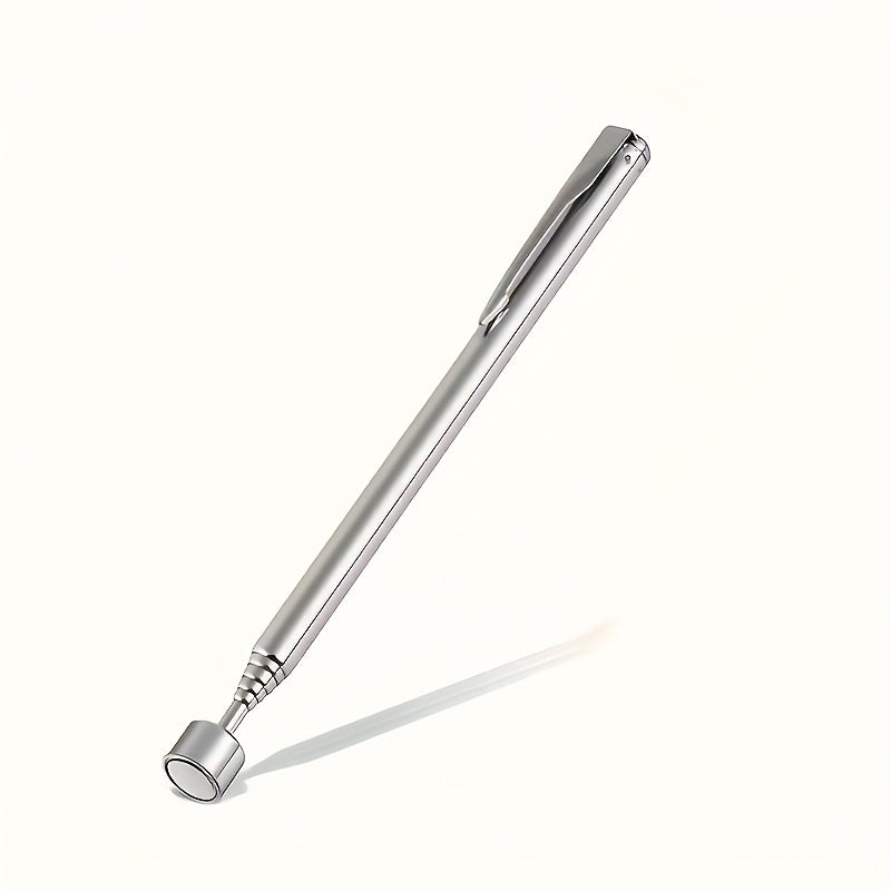 3-In-1 Stainless Steel Telescopic Magnetic Tool - a Manual Iron Suction Rod, Suitable for 10 Different Scenarios, Ideal for Hard-To- Areas, No Batteries Required, Perfect for Automotive And Construction Repairs