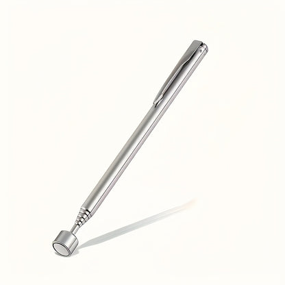 3-In-1 Stainless Steel Telescopic Magnetic Tool - a Manual Iron Suction Rod, Suitable for 10 Different Scenarios, Ideal for Hard-To- Areas, No Batteries Required, Perfect for Automotive And Construction Repairs