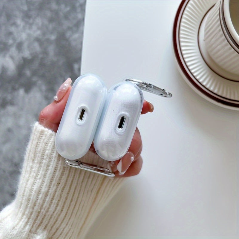 [Apple AirPods Case] The for apple for airpods Case Is Transparent And Comes with Ear Protection Covers