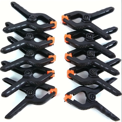 4/8pcs 2-inch Spring Clamps, Plastic Nylon Clamps, Heavy Duty Plastic Clamps for Crafts, Background Brackets, Carpentry, DIY Photography Studios