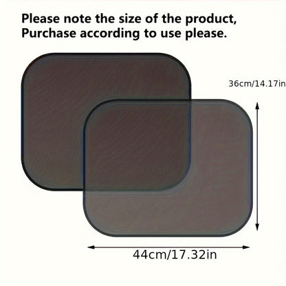 Car Sun Visor Car Side Blocking Sunscreen Heat Insulation Light Absorption Curtain Summer Small Car Window Curtain Side Gear Plate Blackout Cloth