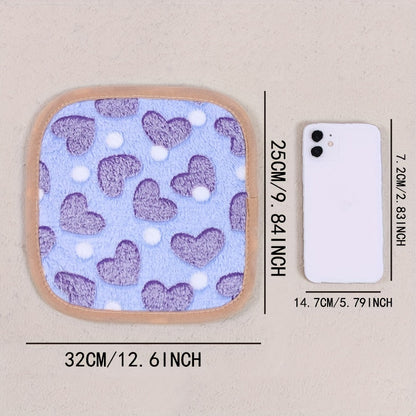 Comfortable And Breathable Cute Cartoon Pattern Dog Bed Blanket Washable Pet Blanket Cat And Dog Nest Mat