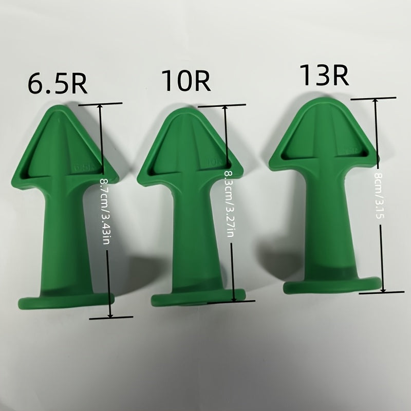 [Non-Electric Nozzles Set] 1/3pcs Plastic Caulk Gun Nozzles Set | Non-Electric, Ideal for Window and Door Sealing, No Battery Required
