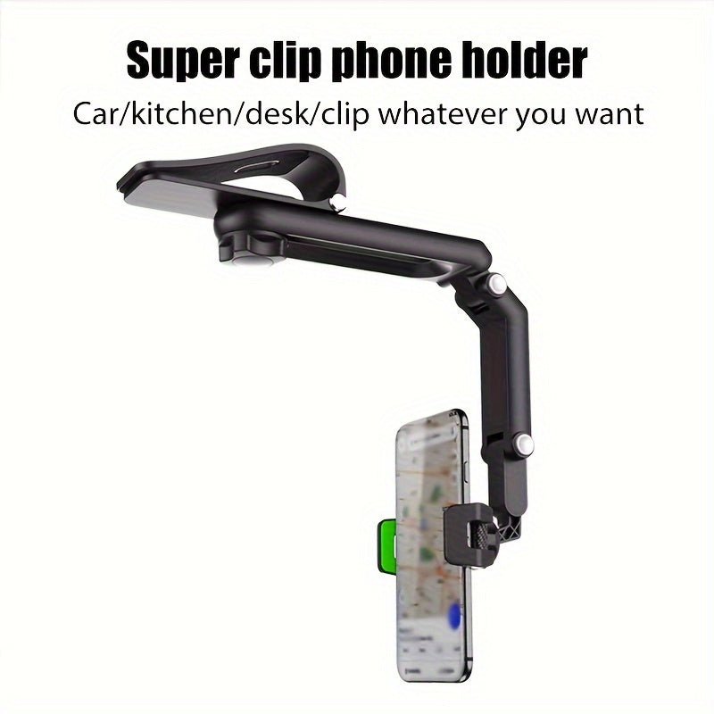 Stylish Car Phone Holder, Versatile for Navigation And General Automotive Additions