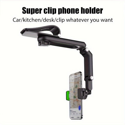 Stylish Car Phone Holder, Versatile for Navigation And General Automotive Additions