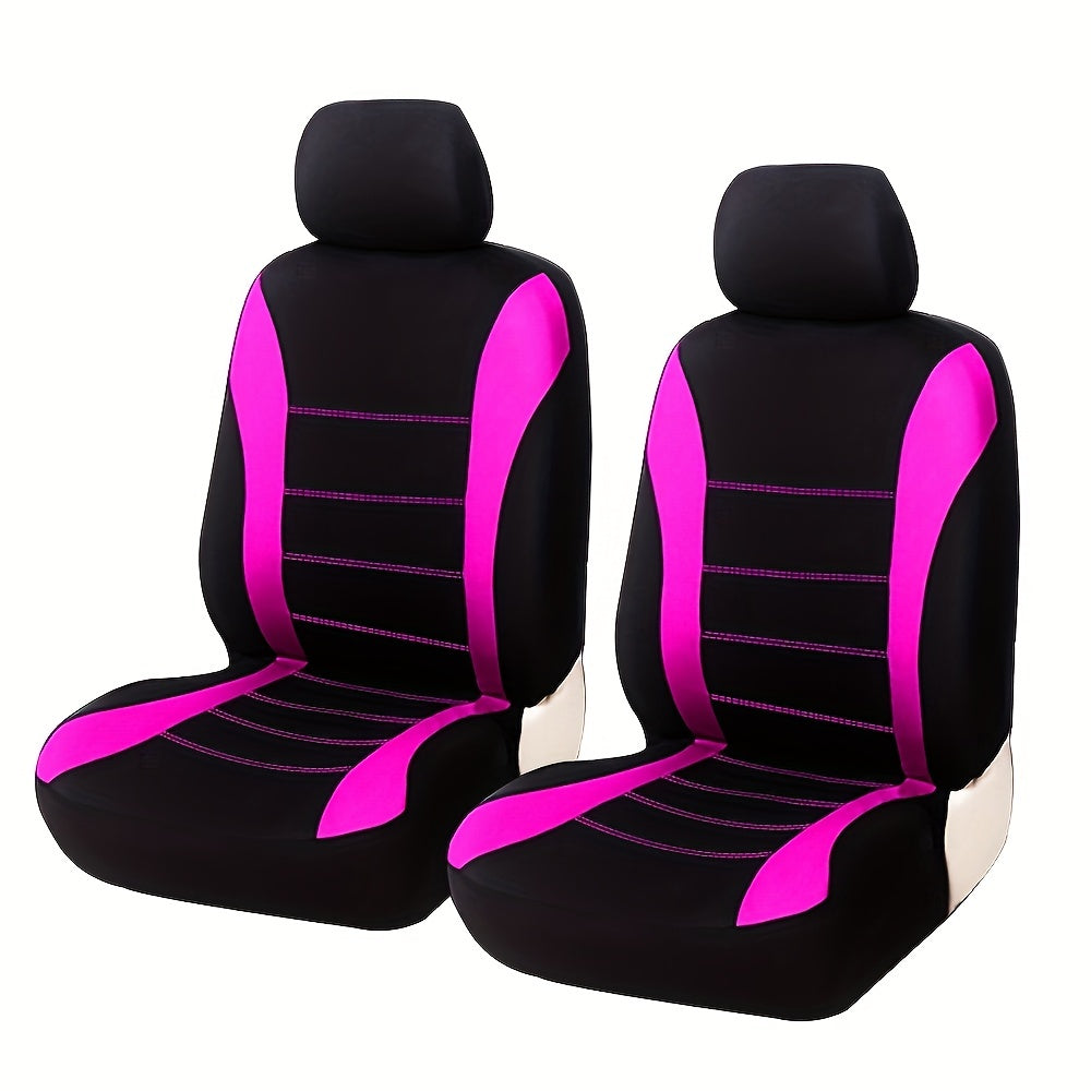 Two Universal Front Seat Covers for