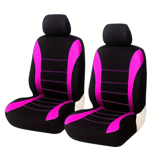 Two Universal Front Seat Covers for