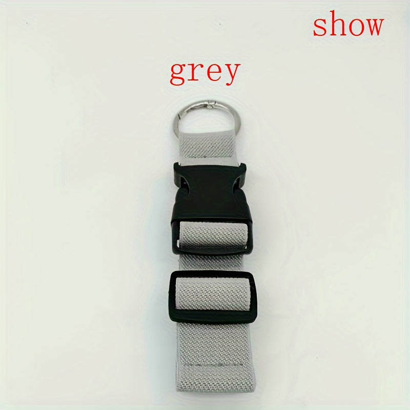 Zinc alloy hanging ring, backpack strap, luggage strap, portable backpack expanson strap, outdoor sports and tourism strap