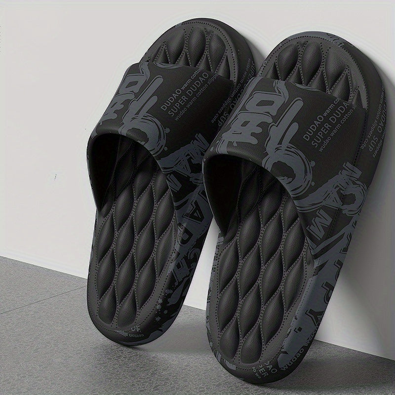 [Large Size Non-Slip Sandals Slippers] 2023 New Large Size 48-49 Men's Summer Indoor Home Bathroom Bath Non-Slip Cartoon Household Thick Soled Sandals Slippers For External Wear L-5161B
