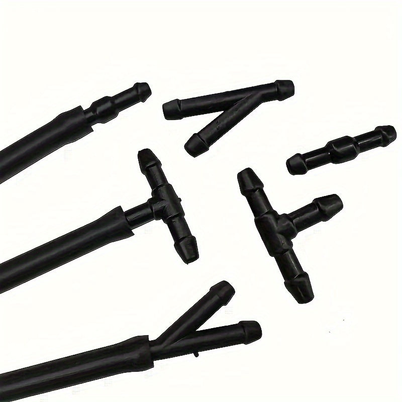 Available in 3 Different Shapes 18pcs/30pcs Car Windshield Washer Pipe Connectors
