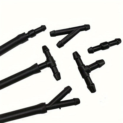 Available in 3 Different Shapes 18pcs/30pcs Car Windshield Washer Pipe Connectors