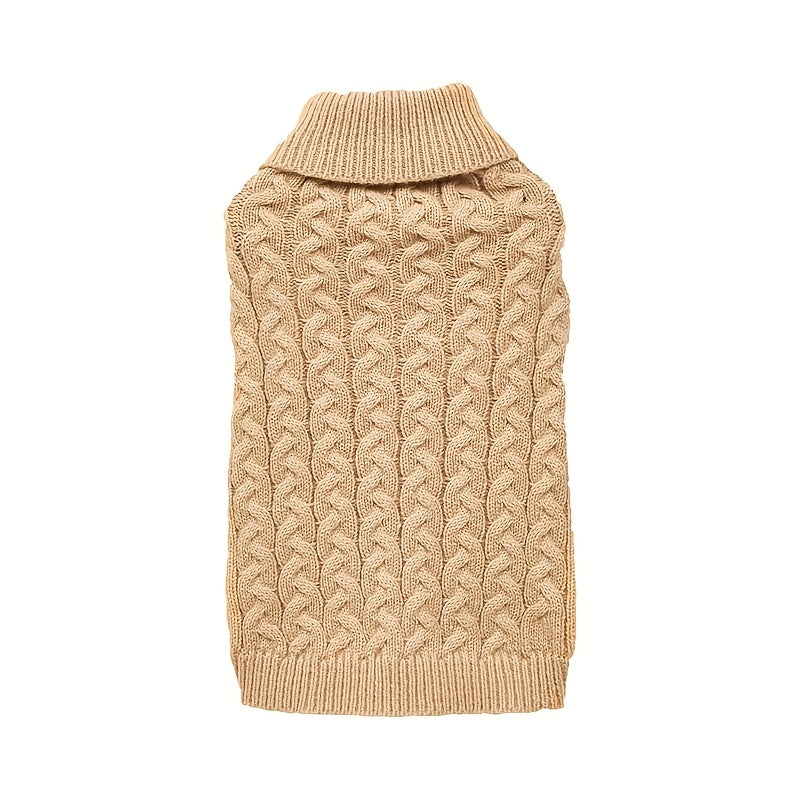 Casual Dog Sweater, Two-Leg Elastic Full Twist Knit, Comfortable Teddy Bichon, Solid Color Multi-style, Cross-border New