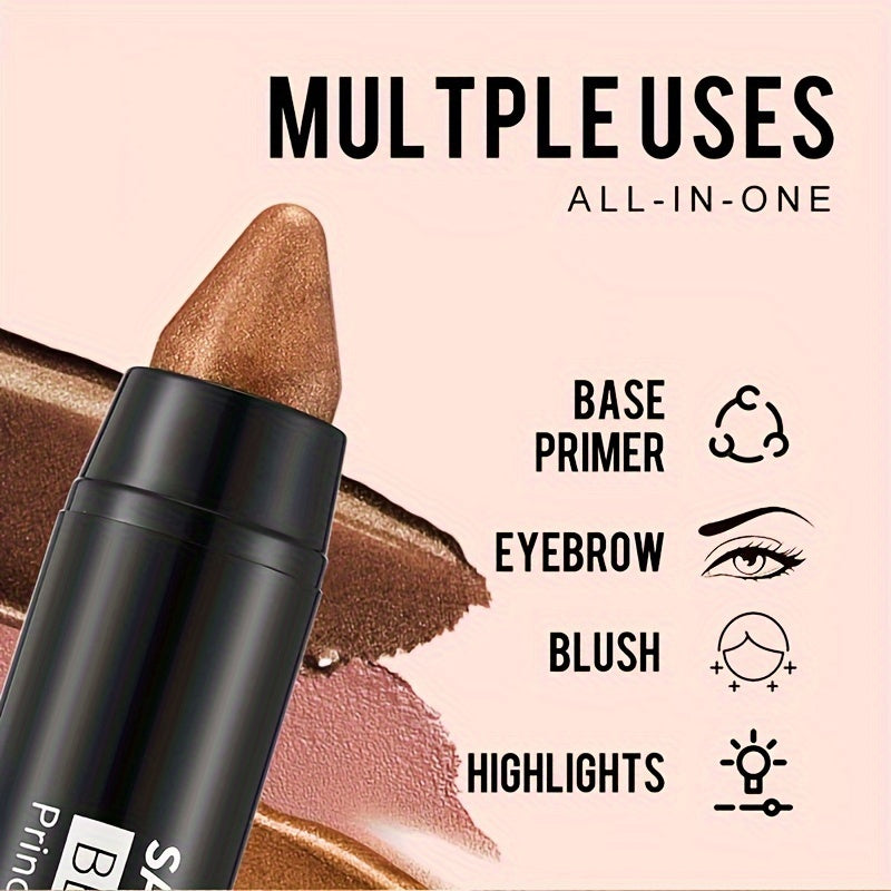 7-color waterproof eye shadow stick, pearlescent matte treatment, to create a natural and lasting eye makeup lasting flash eye shadow stick, easy to create daily makeup, the perfect gift for Mother's Day