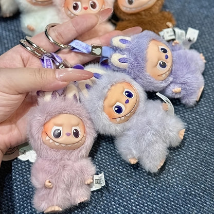 POP MART Labubu The Monster Pin for Love Mystery Box Series - Mystery Bag Plush Pendant Doll, Perfect for Valentine's Day, New Year, and Birthday Gifts