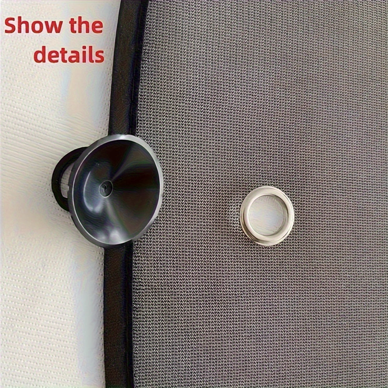Two Car Suction Cup Sunshades, Side Window Sunshades for Car Windows to Block Sunlight And Heat.