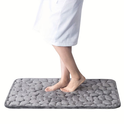 Easy Bathroom Door Mat, Non-Slip Floor Mat for The Bathroom, Absorbent Foot Mat, Soft And Comfortable Mat for The Entrance