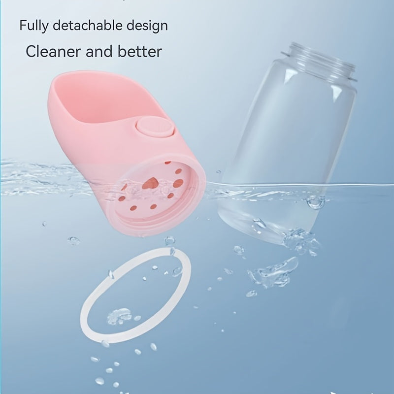 Portable Dog Water Bottle - Dog Drinking Water Bottle Travel Pet Accompanying Cup For Easy Feeding Drinking Supply - Uncharged Plastic