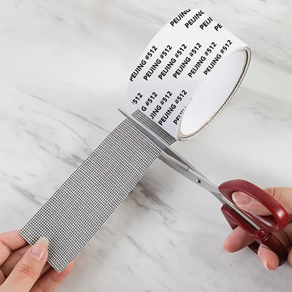 [Waterproof Screen Repair Tape] Strong Adhesive Waterproof Self-Adhesive Window Screen Repair Tape | Anti-Insect Mesh Patch for Dorm Doors/Curtains, 2m/78.74INCH Length
