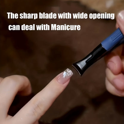 Professional Stainless Steel Nail Clippers With Anti-Splash Cover - Sharp Trimmer For Thick And Wide Nails - Perfect For Men And Seniors