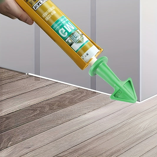[Non-Electric Nozzles Set] 1/3pcs Plastic Caulk Gun Nozzles Set | Non-Electric, Ideal for Window and Door Sealing, No Battery Required