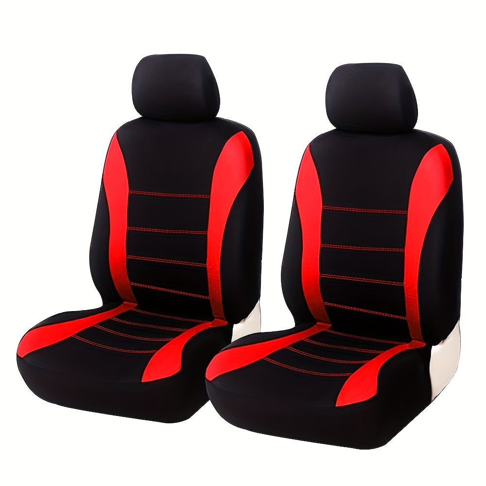 Two Universal Front Seat Covers for