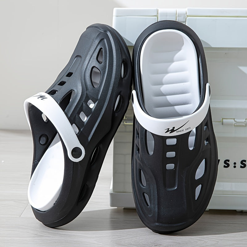 Men'S Summer 2024 New EVA Lightweight Slip-On Shoes with a Comfortable Feel, Suitable for Outdoor Activities, Beach Sports, And Driving, Featuring a Non-Slip And Durable Design