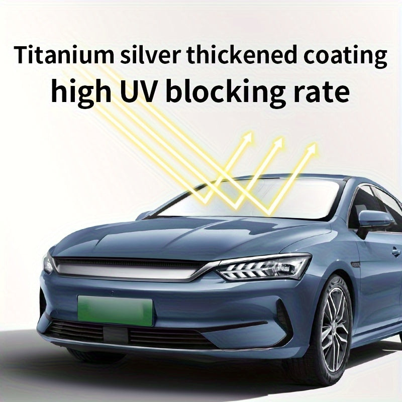 2026 New Car Sunshade for Front Windshield and Windows, Windshield Heat Insulation Cover, Sun Visor Panel