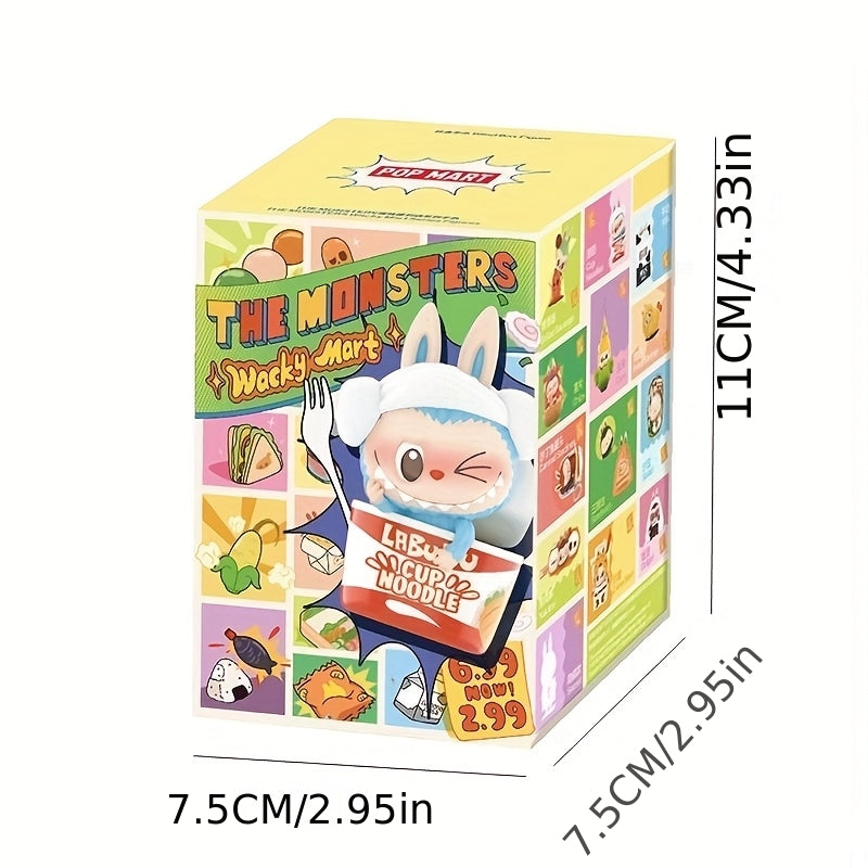 Official POP MART LABUBU Wacky Mart Series Figure Mystery Box Collectible Toys for Halloween Christmas Gifts