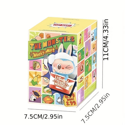 Official POP MART LABUBU Wacky Mart Series Figure Mystery Box Collectible Toys for Halloween Christmas Gifts