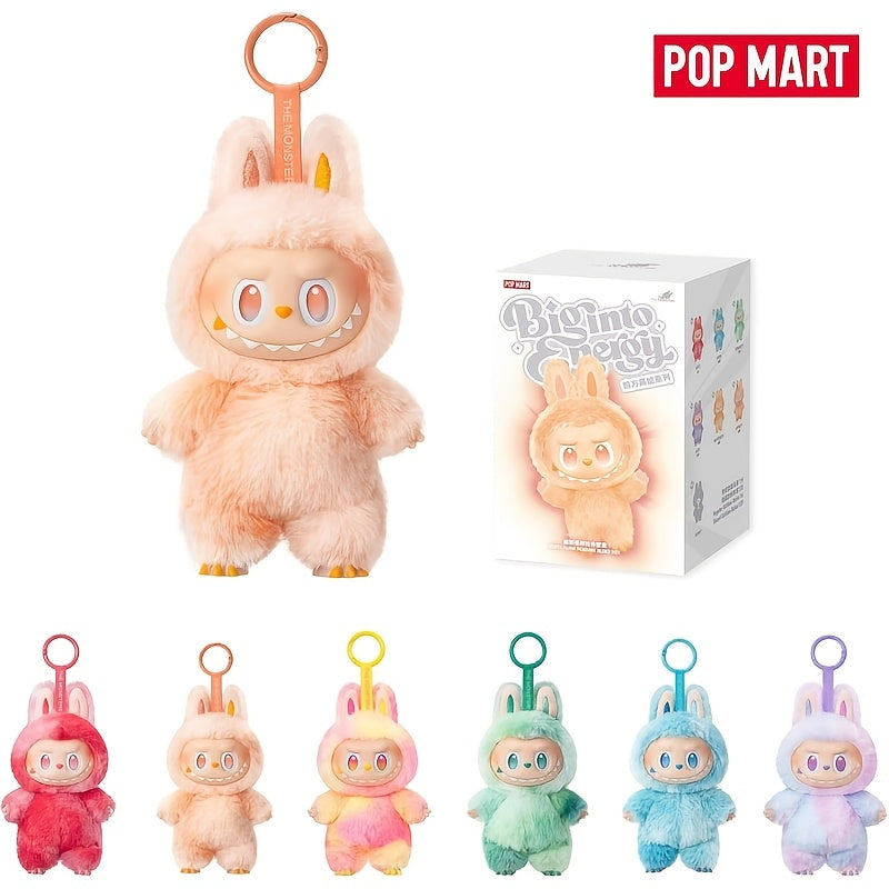 POP MART Labubu V3 3.0 THE MONSTERS Big into Energy Series Vinyl Plush Pendant Mystery Box Guess Bag Toys Doll Cute Anime Figure Valentine's Day Gift