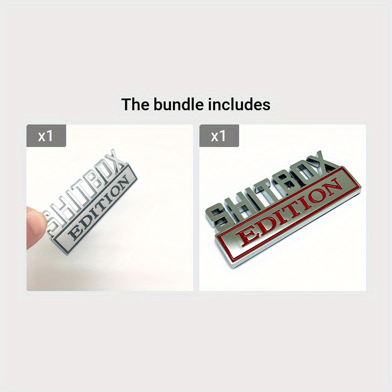 Upgrade Your Vehicle With A Cool 3D Badge, 3D Car Emblem ABS Sticker, And Stylish 3D Mudguard Nameplate Compatible With Most Cars, Trucks, And SUVs.