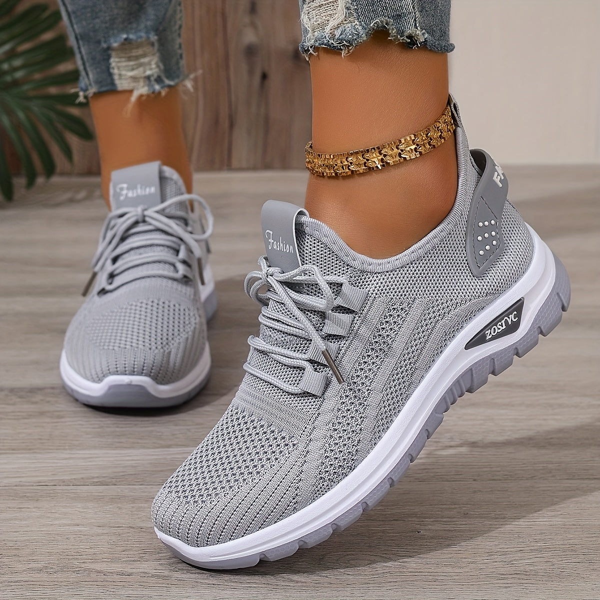 Plus-size Women's 2026 Spring/summer Mesh Casual Sneakers, Comfortable Lightweight Breathable Outdoor Running Shoes, Travel Vacation Camping Leisure Shoes, Women Shoes