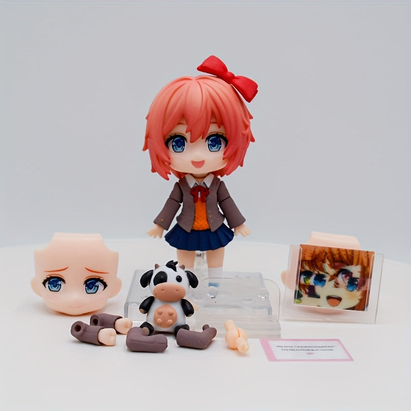 Creative Anime Figure, Cute Cartoon Action Figure Collectible Statue Model Doll, Exquisite Ornaments, Ideal Gifts for Anime Fans, Anime Model Decoration, Car Accessories