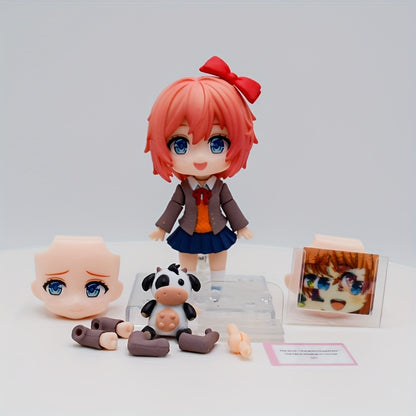 Creative Anime Figure, Cute Cartoon Action Figure Collectible Statue Model Doll, Exquisite Ornaments, Ideal Gifts for Anime Fans, Anime Model Decoration, Car Accessories