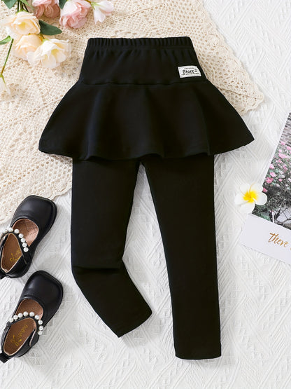 Women'S Pink Skort with "SHE" Logo - Slim Fit, Stretchy Culottes for Casual Sports & Leisure Outfits, Perfect Gift for Daughters, Casual Wear|Playful Design|Stretchy Fabric