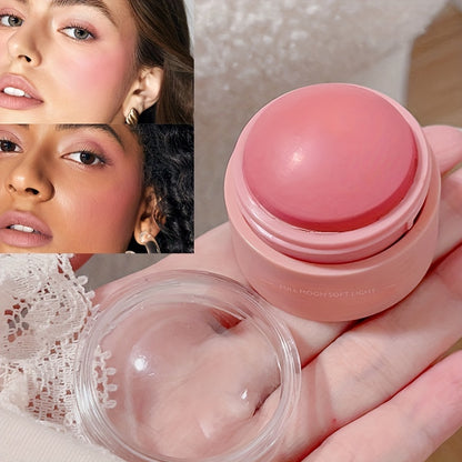 6 Color Blush Ball Peach Pink Blush Matte Mist Instant Makeup for Any Crowd to Enhance the Complexion and Make the Skin Look Flawless
