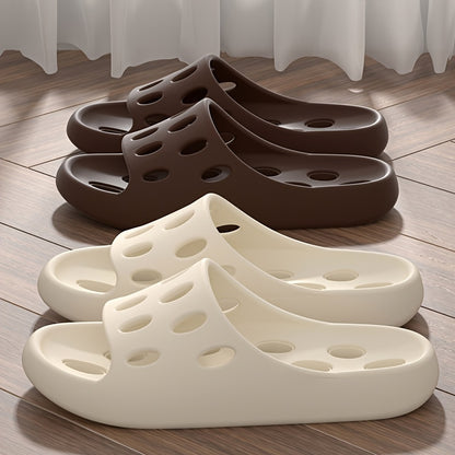 2024 New EVA Bathroom Leak-Proof Slippers for Indoor Use, Quick-Drying, Non-Slip, And Odor-Free Shower