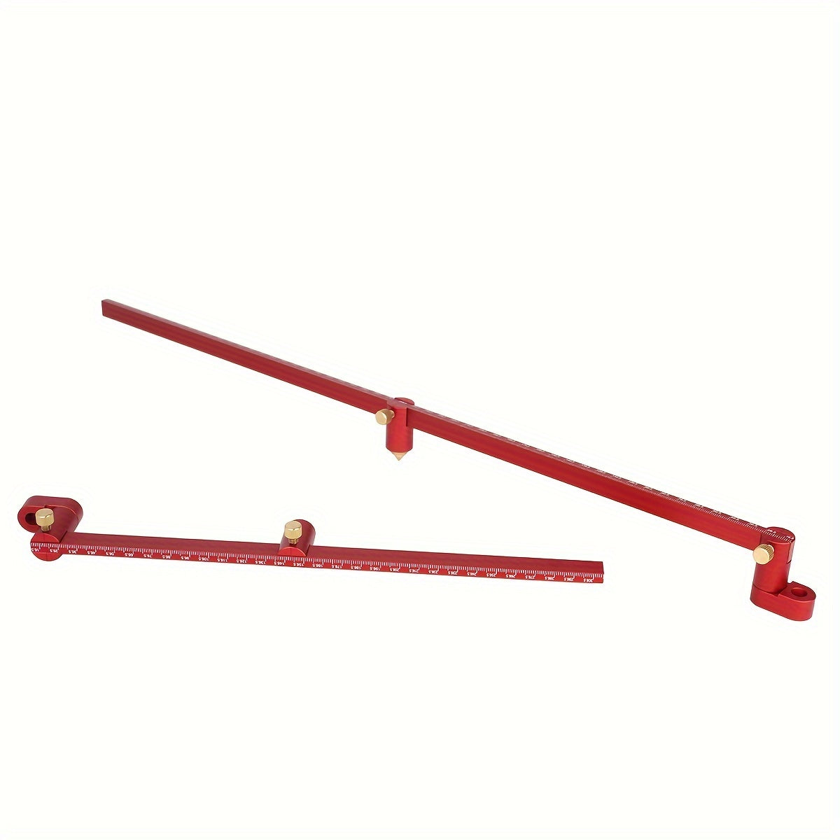 [Aluminum Scribing Gauge] 1pc Aluminum Woodworking Scribing Gauge | 320mm/550mm Center Finder Ruler | Lengthening Circle Ruler Compass for Woodturners Bowls Lathe Work
