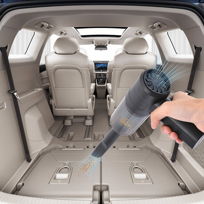 High-Power Cordless Vacuum Cleaner with Dual-Mode Suction And Blowing, Suitable for Both Car And Home Use, USB Rechargeable, Handheld, Long-Lasting Battery Life, Durable Structure, Ergonomic Design, Ideal for Cleaning Pet Hair And Carpets