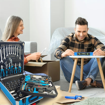 799pcs Tool Kit, Household Tools Kit, Tool Set, Home Repair Tools Set for Homeowner, Hand Tool Kit with Carrying Tool Box, Full Tool Set, Father's Day, Christmas Gift for Men As Thanksgiving Christmas Day Gifts