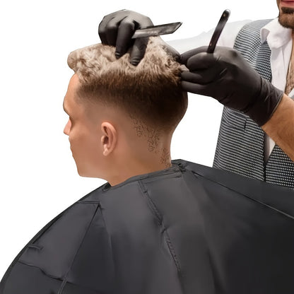 [Non-stick Barber Bib] 1pc Non-stick Barber Bib | Hair Clipping Cape Bib, Home Barber Apron Overalls Razor Hair Bib