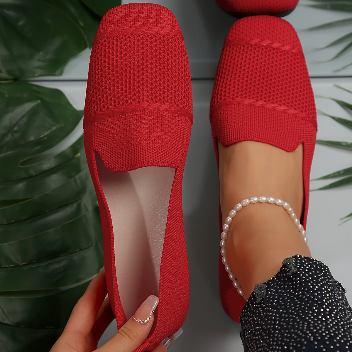 Flying Weaving, Women Shoes