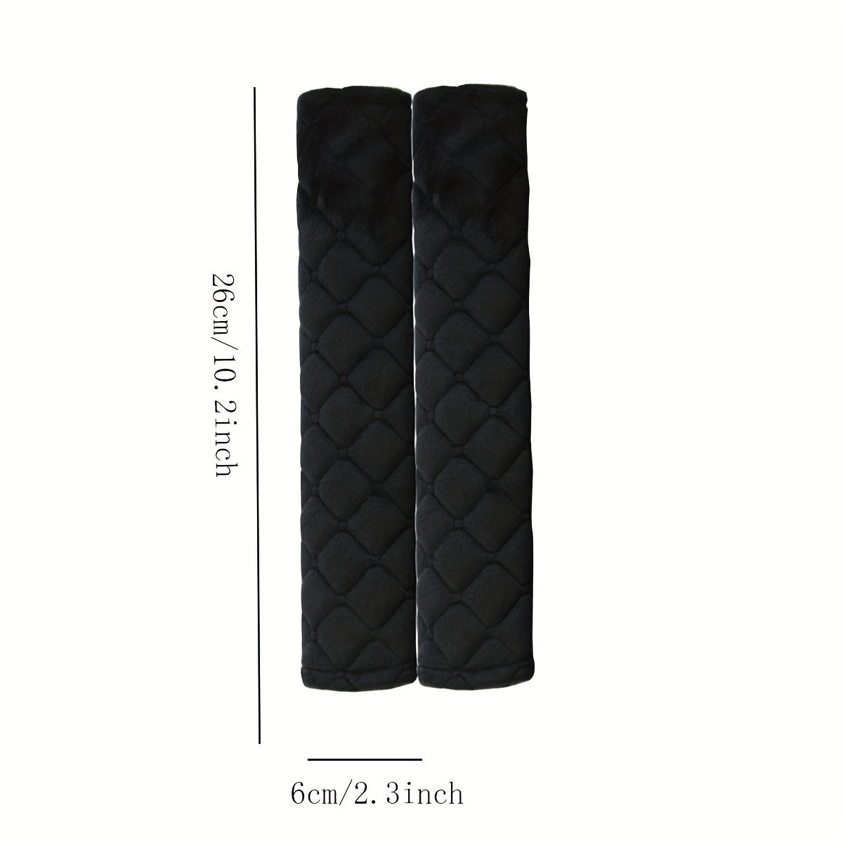 Travel Accessory: Plush Car Seat Belt Shoulder Pad, Single Piece