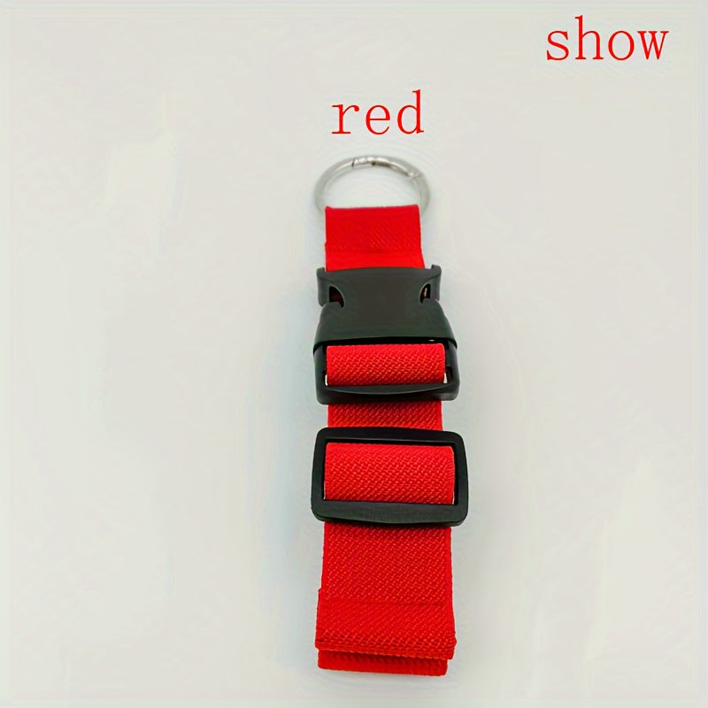 Zinc alloy hanging ring, backpack strap, luggage strap, portable backpack expanson strap, outdoor sports and tourism strap